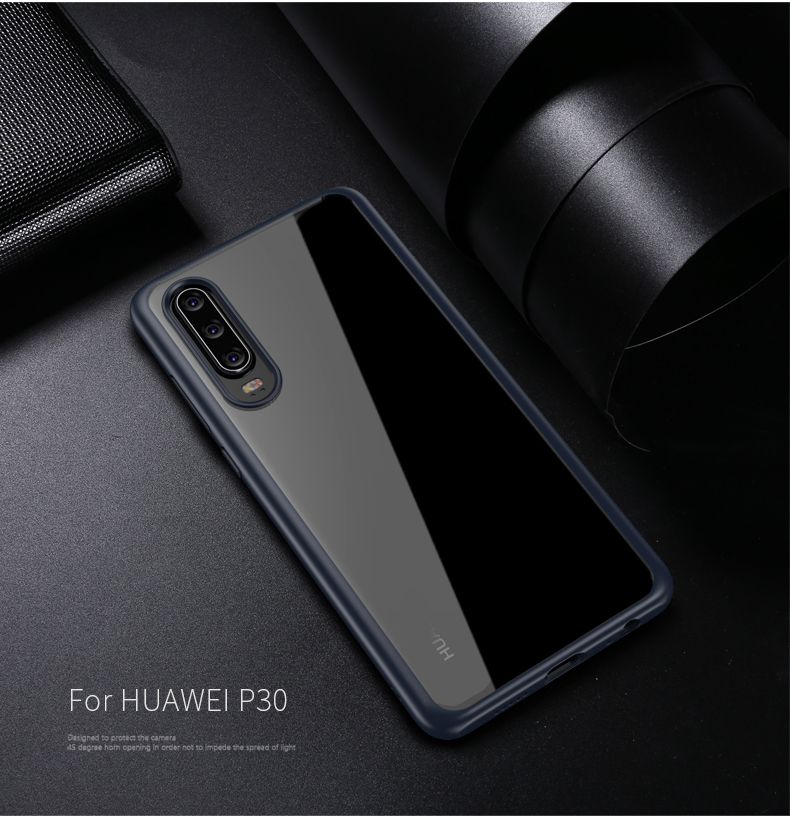 Case Huawei P30 / Pre-Order * IPAKY Clear PC Back + เคส TPU Combo Edge *