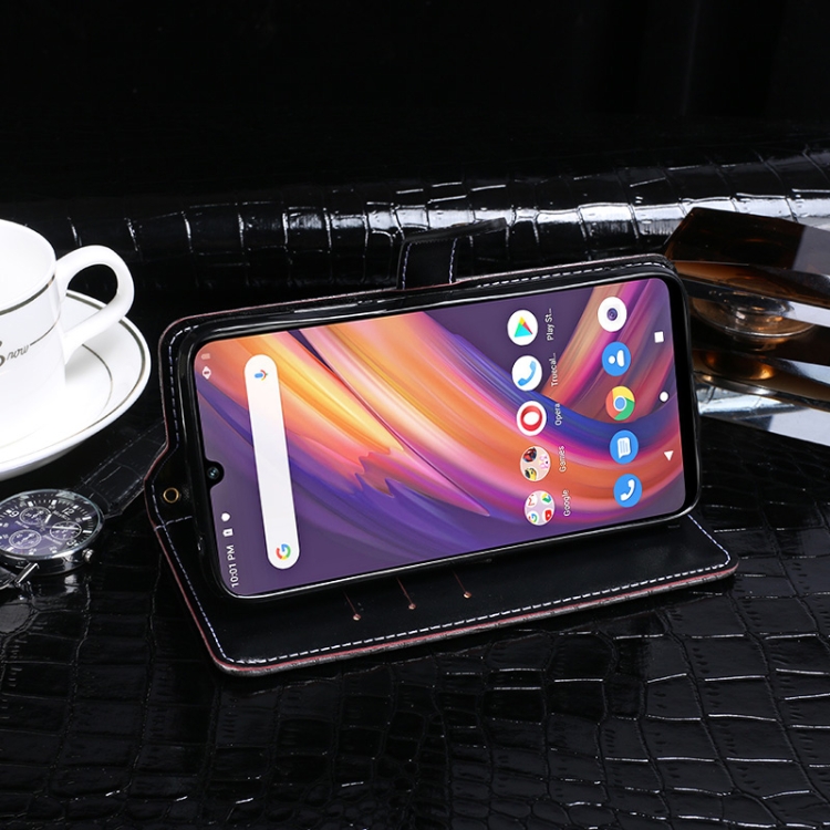 Case Lenovo A6 Note / Pre-Order * idewei เคสปกหนังลายจระเข้ กระเป๋าสตางค์หรูหรา *