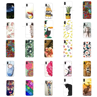 Case iPhone X , iPhone XS / Pre-Order * รูปแบบการพิมพ์เคส TPU อ่อน *