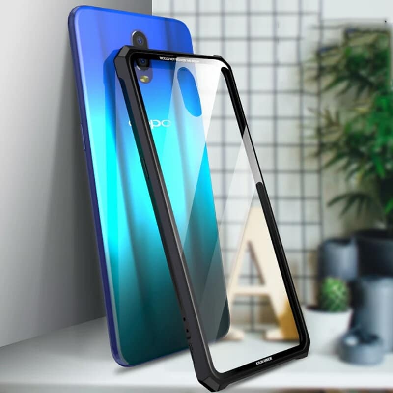 Case OPPO R17 Pro / Pre-Order * เคสกรอบโลหะอลูมิเนียม + กระจกนิรภัยปกหลัง *