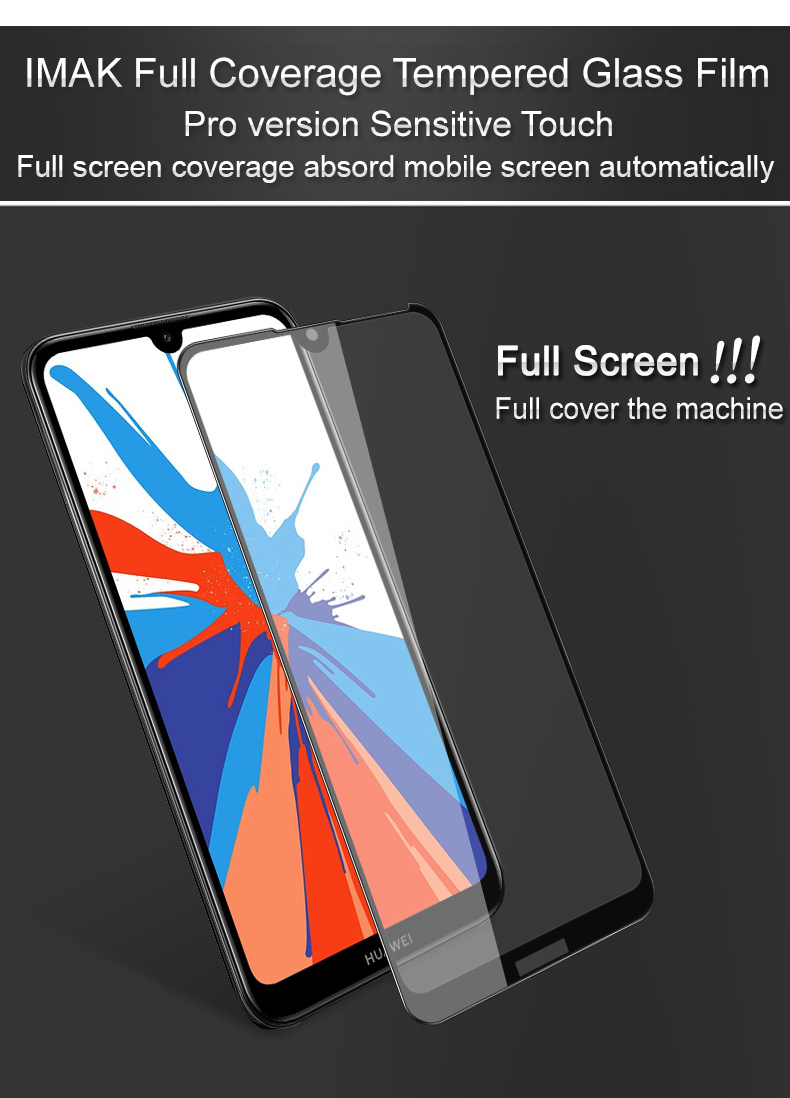 กระจกนิรภัย Huawei Y7 2019 / Pre-order * IMAK Pro + ทำจากกระจกนิรภัยคุณภาพสูง ผิวโอเลฟิบิกได้อย่างมีประสิทธิภาพป้องกันคราบน้ำมันความรู้สึกสัมผัสที่ราบรื่น *