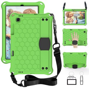 Case Samsung Galaxy Tab S6 Lite / Pre-Order * เคสคอมโบแท็บเล็ต EVA แบบรังผึ้งพร้อมสายคล้องไหล่ *