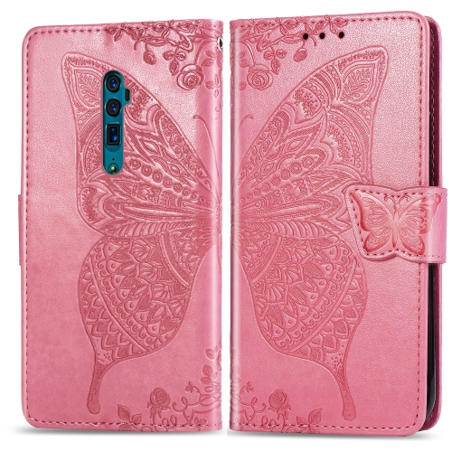 Case OPPO Reno 10x Zoom / พรีออเดอร์ * เคสลายนูนผีเสื้อรักดอกไม้ *