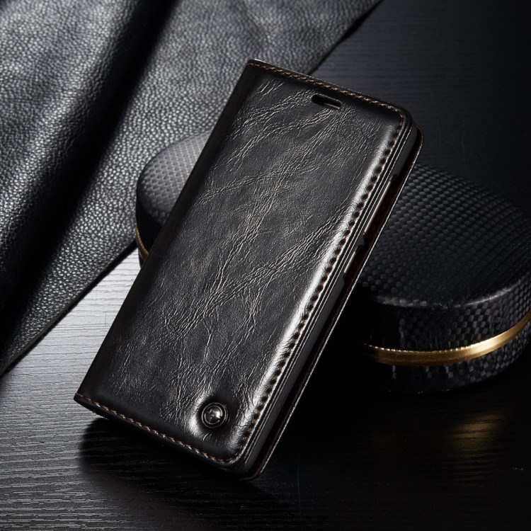 Case Huawei P20 Pro / Pre-order * CASEME กระเป๋าสตางค์น้ำมันหนังแท้ Crazy Case *