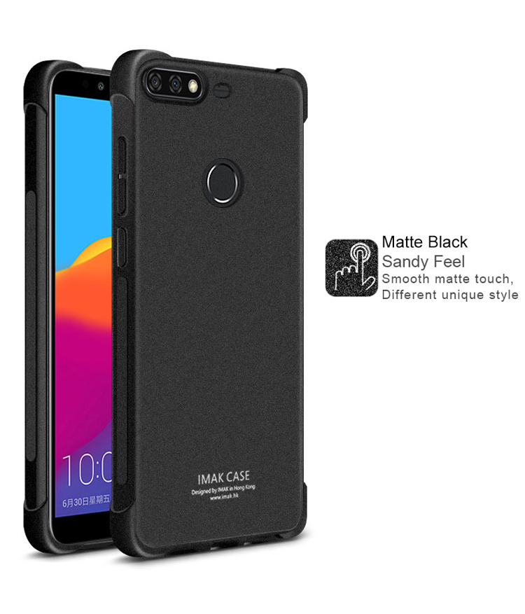 Case Huawei Y7 Pro 2018 / Pre-order * IMAK กันกระแทก 4 มุม TPU Case + Screen Protector ฟิล์ม *