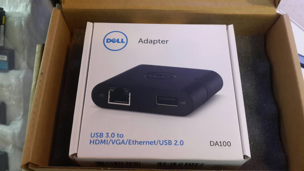 DELL DA100 Adapter USB3.0 TO HDMI / VGA / LAN / USB 2.0