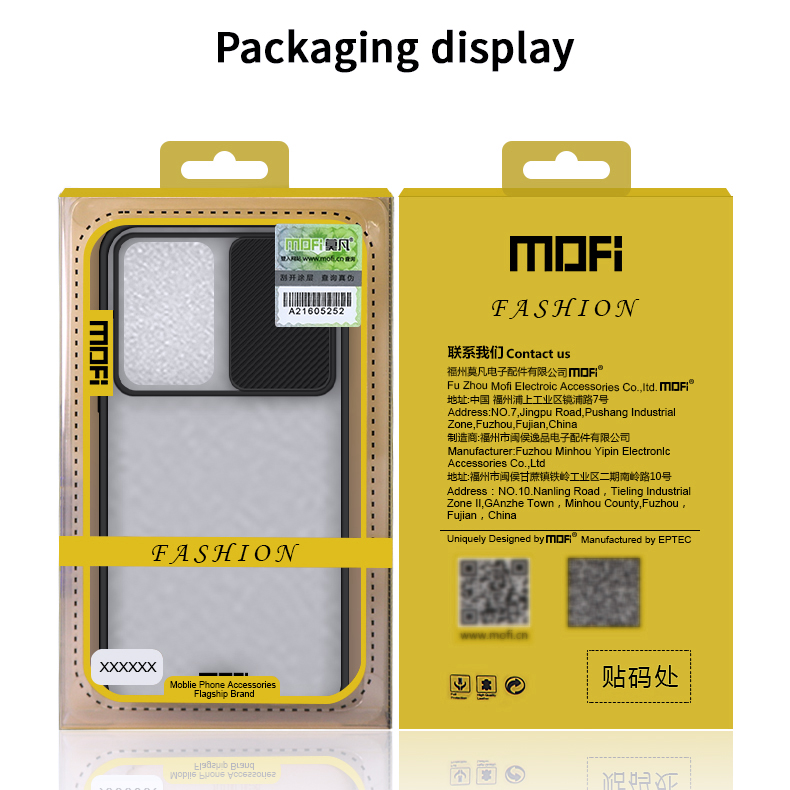 Case Huawei P40 Pro+ / Pre-order * MOFI XINDUN เคสกันกระแทก + TPU พร้อมเลนส์ป้องกันสไลด์ *