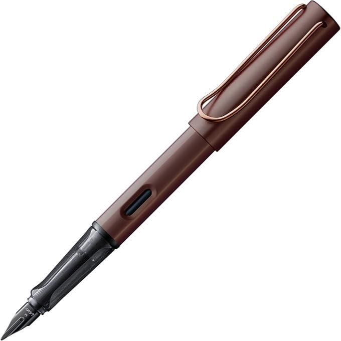LAMY Lx Marron Fountain Pen Limited Edition 2016 & Notebook Gift Set