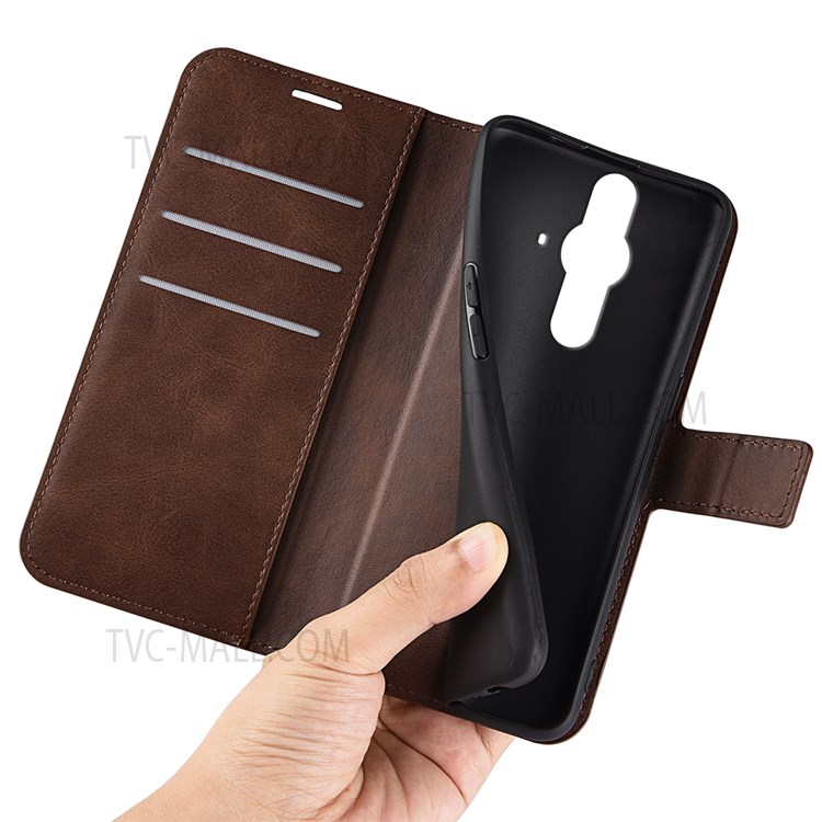 Case Sony Xperia Pro-I # Pre-Order * เคสกระเป๋าสตางค์แม่เหล็กแบบบางเฉียบพร้อมซองหนัง PU + ฝาครอบป้องกันภายในแบบ TPU *