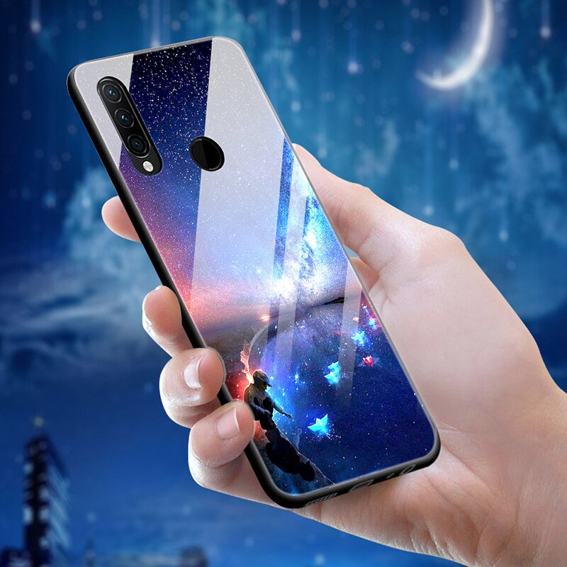 Case Lenovo K10 Note / Pre-order * เคสกระจกปกหลังคลุมนิรภัยซอฟท์กันชน *