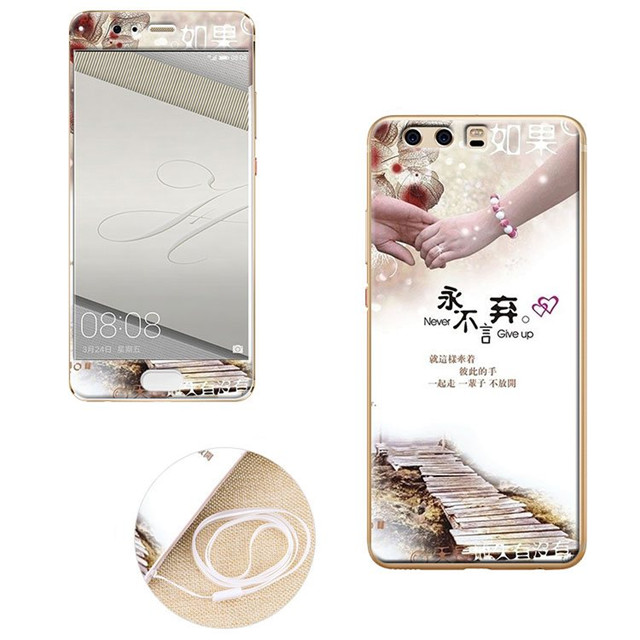 Case Huawei P10 / Pre-orde * เคส TPU ลายการ์ตูนน่ารักๆ + กระจกนิรภัย *
