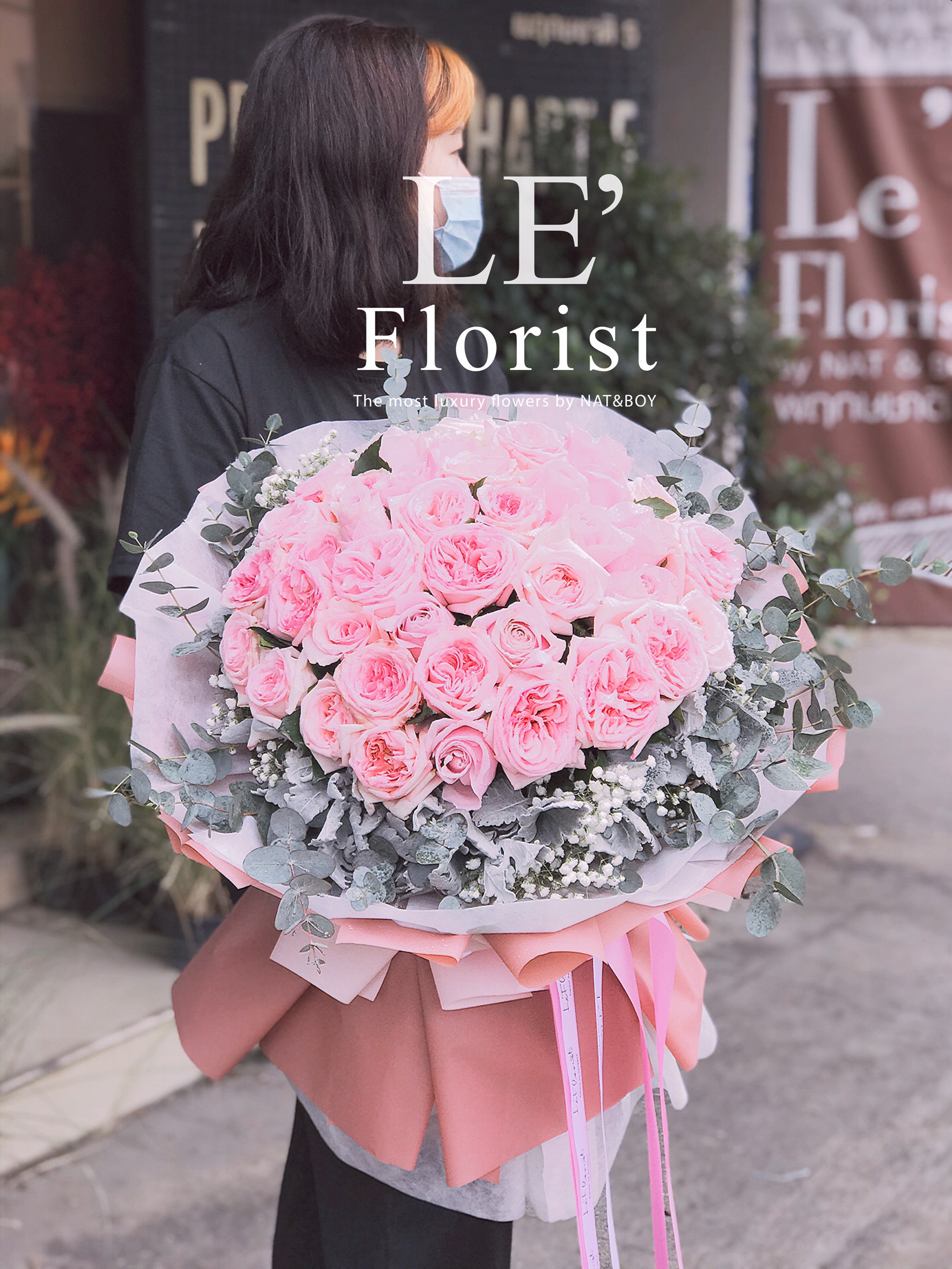 Premium pink rose (pastel) Bouquet