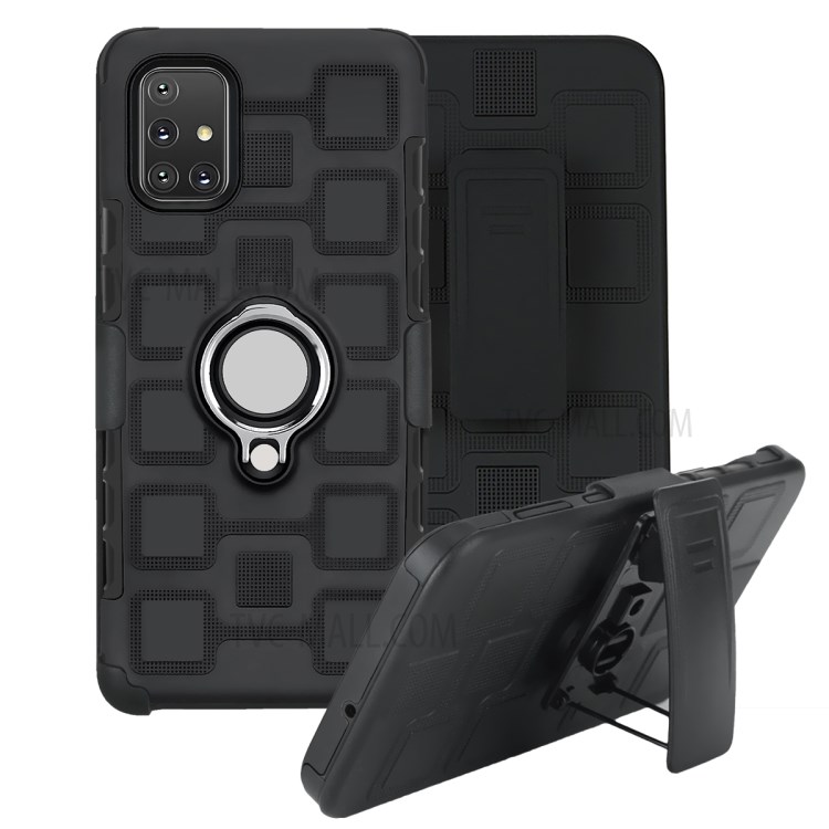 Case Samsung Galaxy A71 / Pre-order * เคส TPU + PC ไฮบริดพร้อมขาตั้งที่วางแหวน *