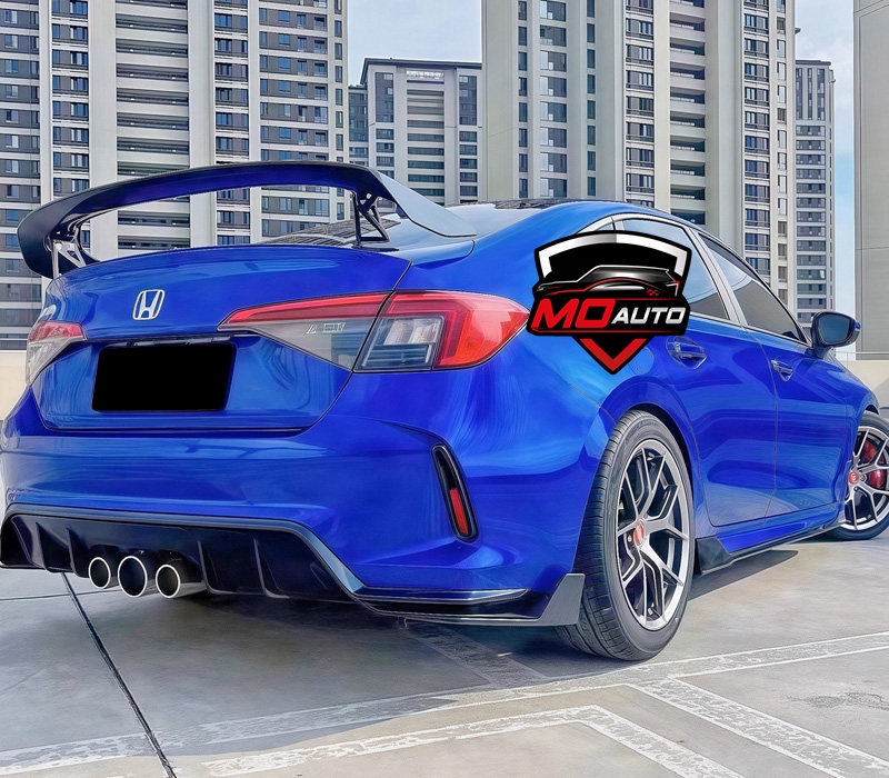 สปอยเลอร์ TYPE-R FL5 ดำเงา สำหรับ CIVIC FE