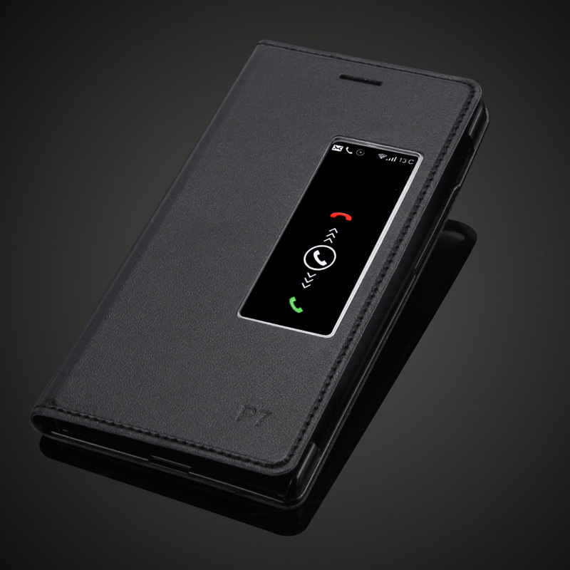 Case Huawei P7 / Pre-order * Original Smart flip cover มุมมองหน้าต่างพลาสติกใส*