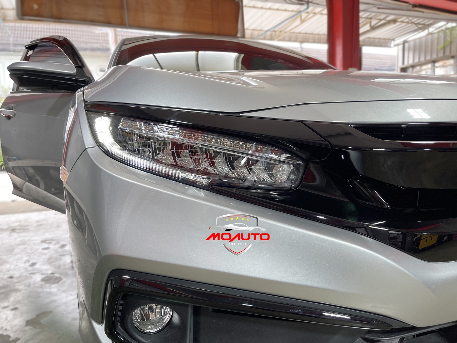 โคมไฟหน้า LED RS งานเทียบ OEM CIVIC FC 2016-2021