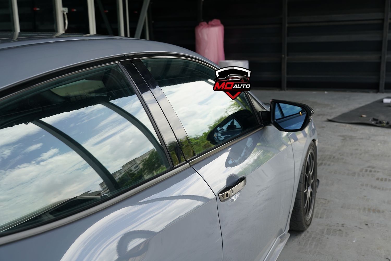 ชุดระบบช่วยเตือนมุมอับสายตาที่กระจกมองข้าง V1 (Blind Spot Monitor) CIVIC FK / FK MC