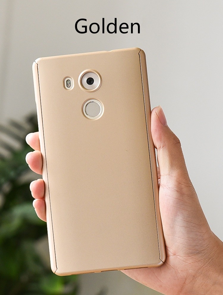 Case Huawei Mate 8 / Pre-order * เคสป้องกันมีฝาครอบเต็ม 360 องศา + กระจกนิรภัย *