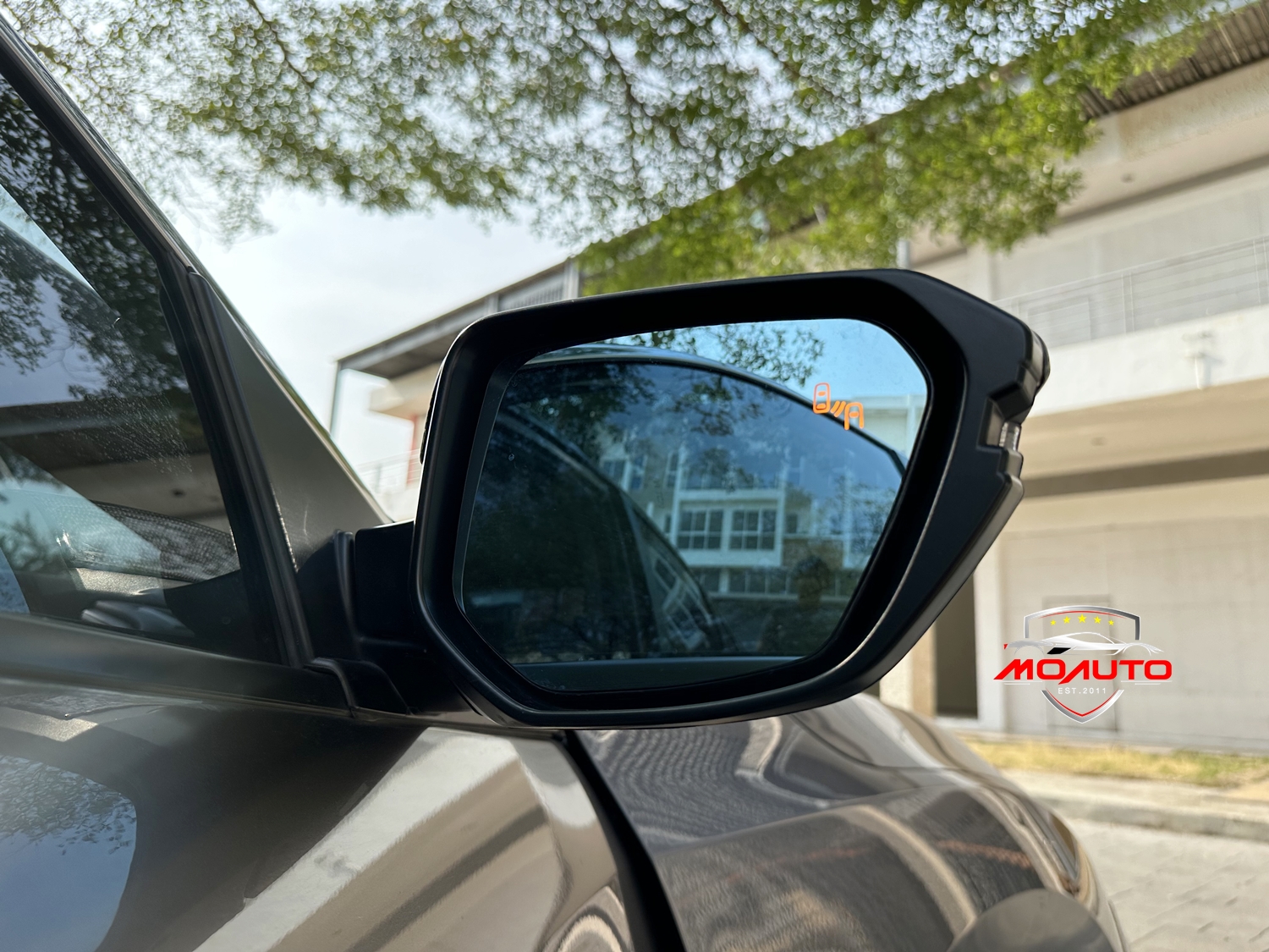 ชุดกระจกช่วยเตือนมุมอับสายตา V2 (Blind Spot Monitor) CIVIC FC / FK