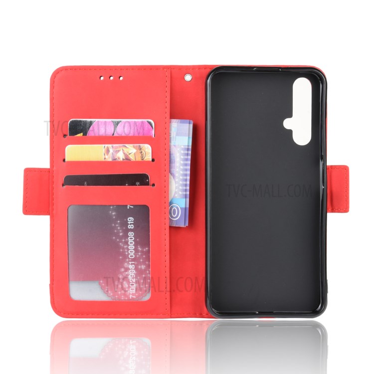 Case Huawei Nova 5T / Pre-order * เคสซองหนังพร้อมช่องเสียบการ์ดหลายช่อง *