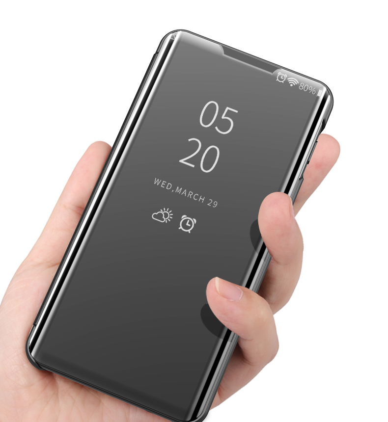 Case OPPO A53 (2020) # Pre-Order * ผลิตจากวัสดุ PC + หนัง PU หน้าต่างโปร่งแสงเพื่อการดูข้อมูลได้ง่าย *