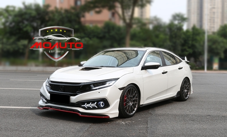 ชุดแต่งสเกิร์ตรอบคัน ทรง R-Style CIVIC FC MC 2019-2020