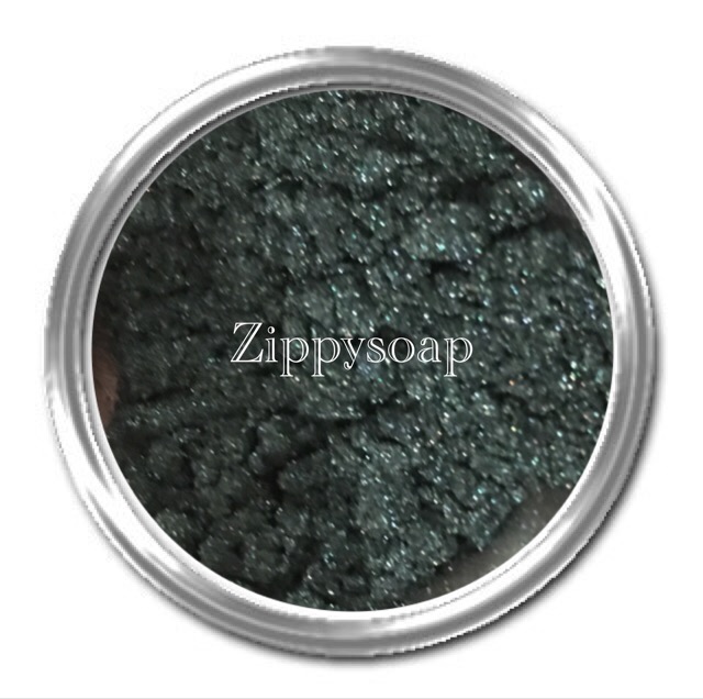 mica สีเขียวเข้ม Tea green 30 g (MSM)