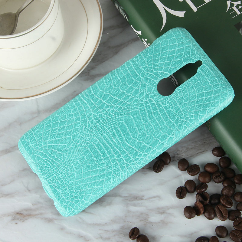 Case Huawei nova 2i / Pre-order * หรูหรา Retroวินเทจลายจระเข้ หนังPU แข็ง *