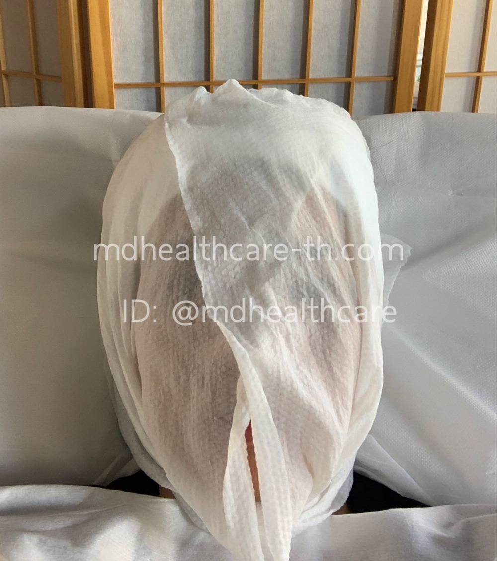 (10ชิ้น) ผ้าอัดเม็ด ผ้าฝ้ายแท้100% เช็ดหน้า/ผ้าอเนกประสงค์ 30*60cm. แบบใช้แล้วทิ้ง