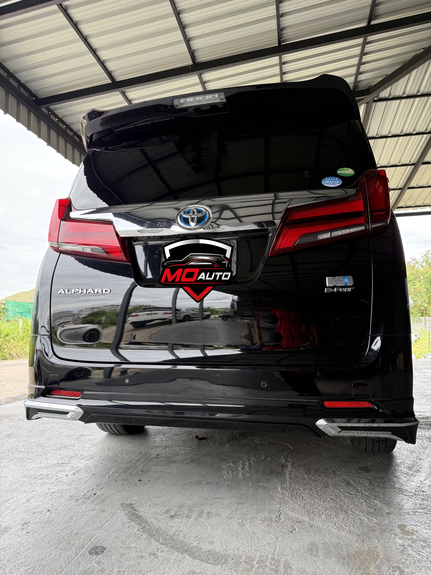 ชุดแต่งรอบคัน ALPHARD 30 HYBRID X ทรง Modellista