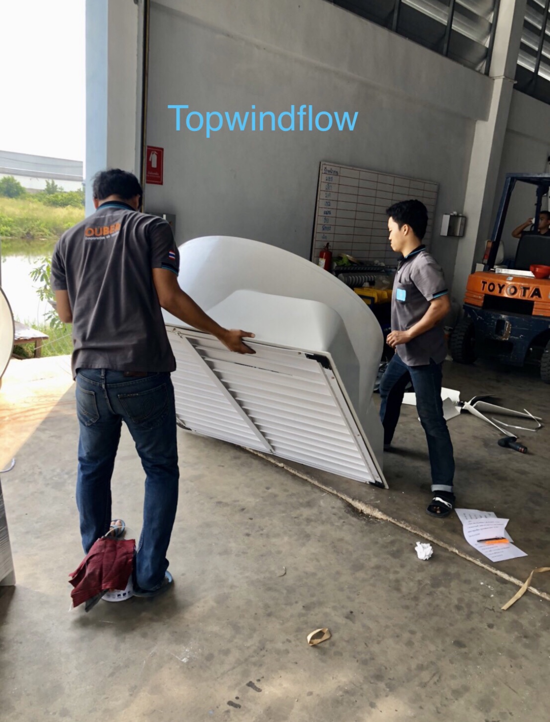 พัดลมฟาร์มไฟเบอร์กลาส ESC660-Fiber (19 นิ้ว)