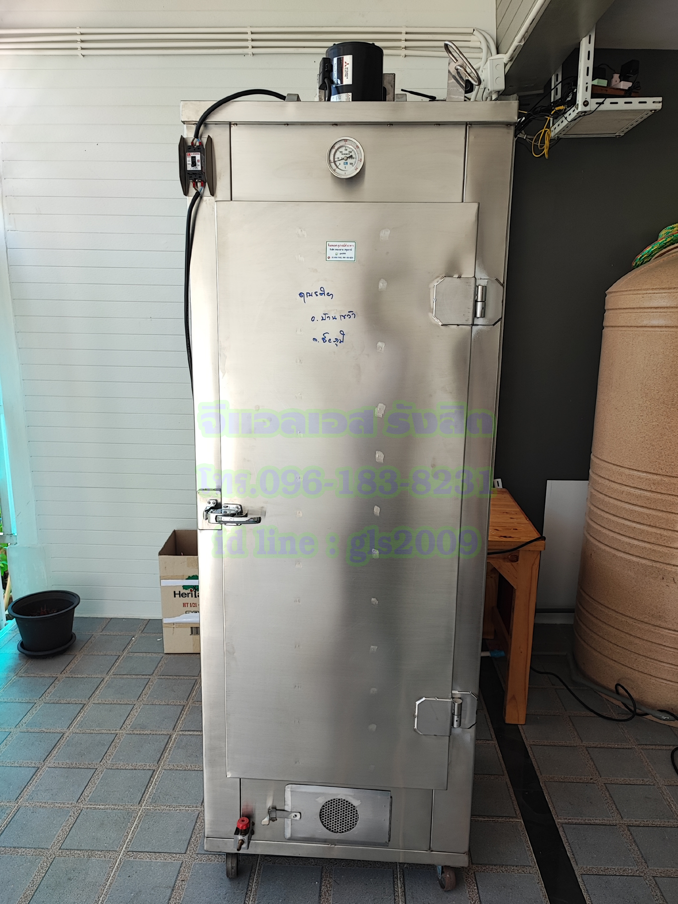 ตู้อบแห้ง12ชั้นสแตนเลส