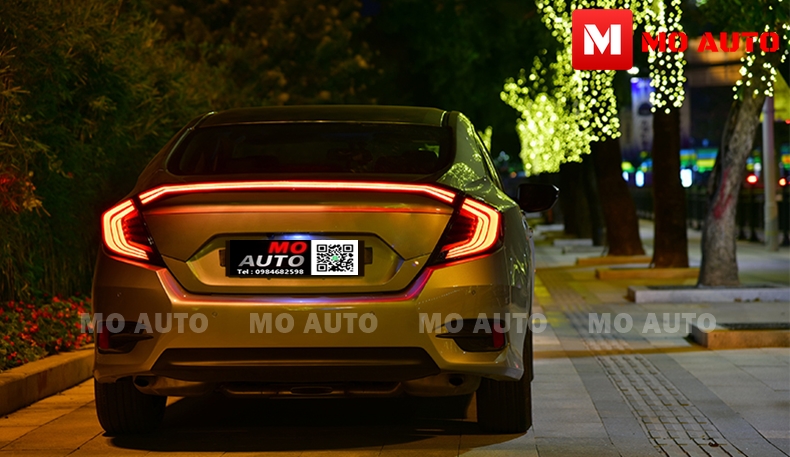 ไฟท้าย M-Concept V2 พร้อมไฟฝากระโปรงท้าย CIVIC FC / FC MC 2019