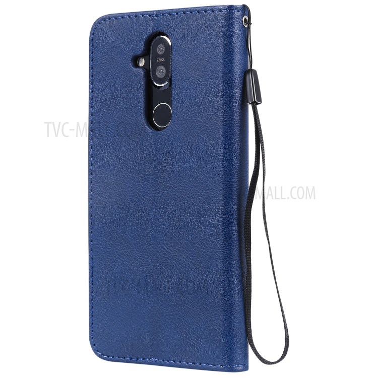 Case Nokia 8.1 / Pre-Order * เคสกระเป๋าเงิน Leather Case Stan ช่องเสียบการ์ด Wallet และกระเป๋าซ่อน เข็มกลัดแม่เหล็กเพื่อให้ปิดฝา *