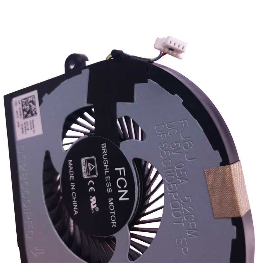 พัดลมโน๊ตบุ๊ค Dell Precision 5510 5520 5530 XPS 9550 9560 9570 แท้ รับประกันศูนย์ Dell พัดลมการ์ดจอ ราคา ไม่แพง