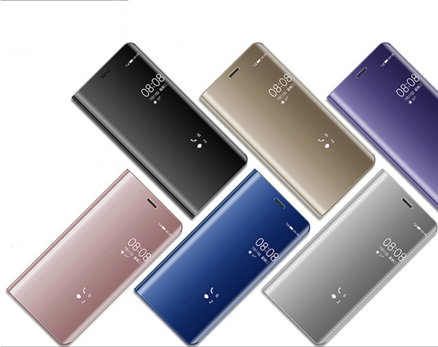 Case OPPO R17 Pro / Pre-Order * เคส Smart View Mirror ปกกระจกมองหุ้มหนัง *