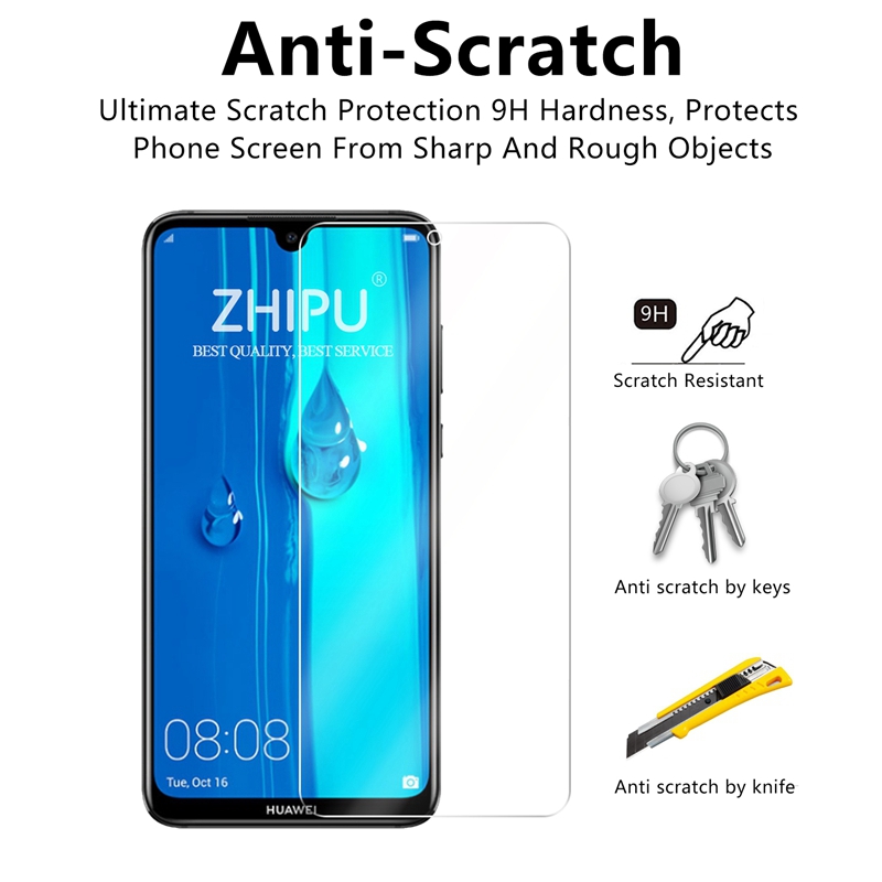 กระจกนิรภัย Huawe Y Max / Pre-Order * 2.5D 9 H พรีเมี่ยมป้องกันหน้าจอแก้ว *