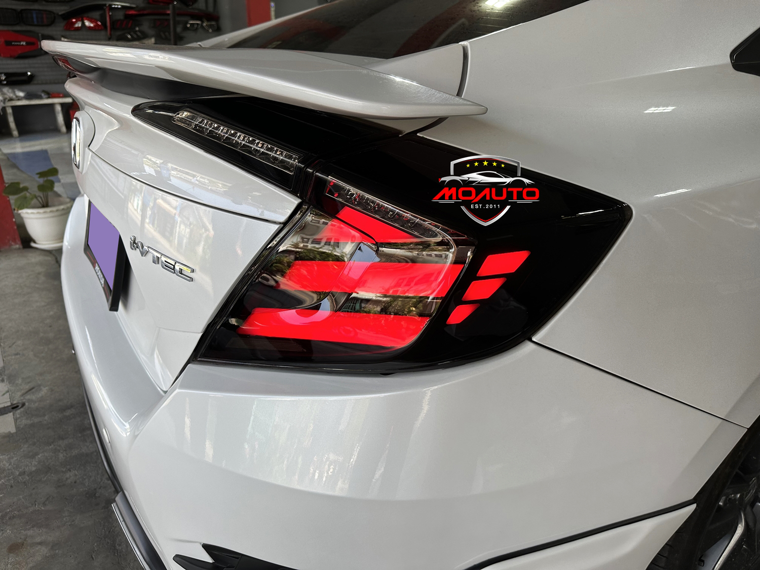 ไฟท้าย FULL LED ทรง MUGEN CIVIC FC 2016 - 2021