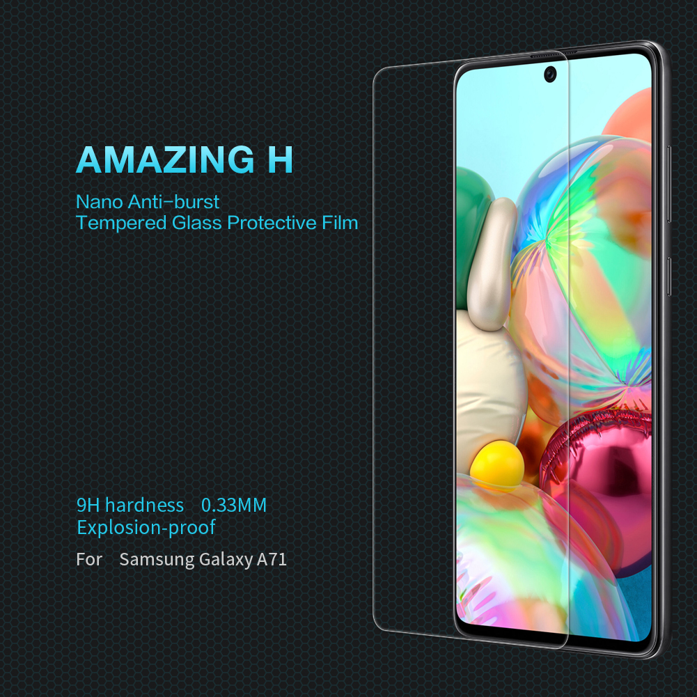กระจกกันรอย Samsung Galaxy A71 / Pre-order * NILLKIN Amazing H การส่งผ่านแสงสูงให้ประสบการณ์ภาพระดับ HD *
