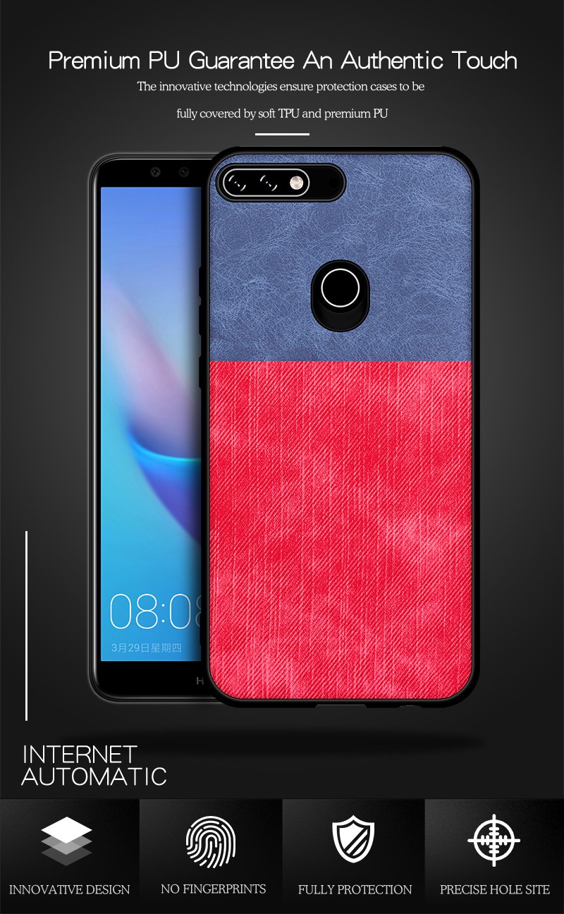 Case Huawei Y9 2018 / Pre-orde * PHOPEER เคสซิลิโคนอ่อนนุ่ม ผ้ากันกระแทกปกหลัง *