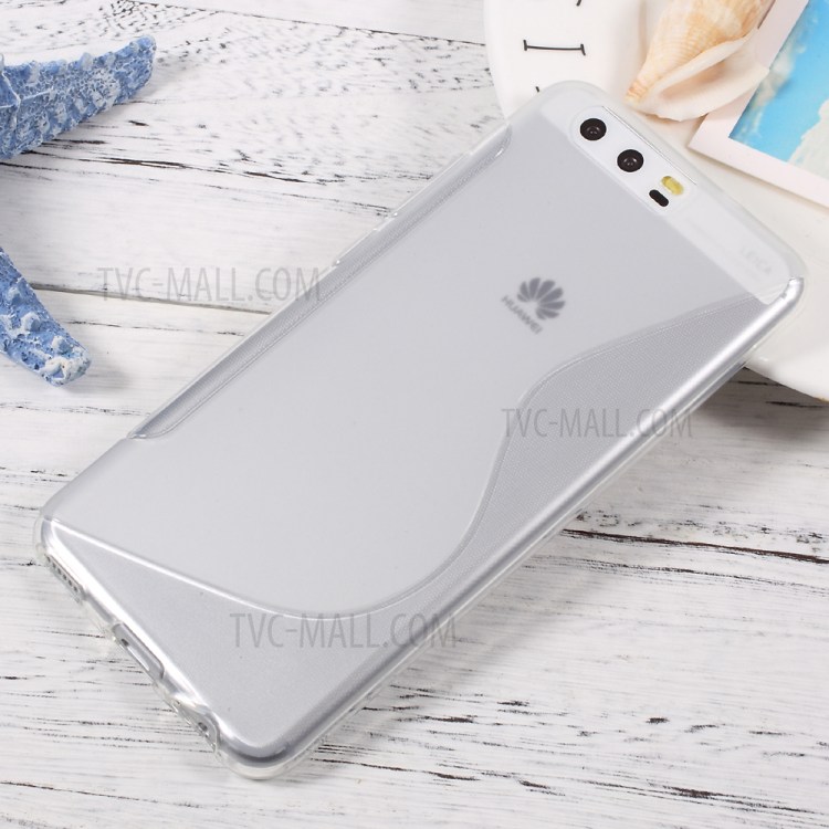 Case Huawei P10 / Pre-order * เคส TPU การออกแบบลายเส้น S-line *