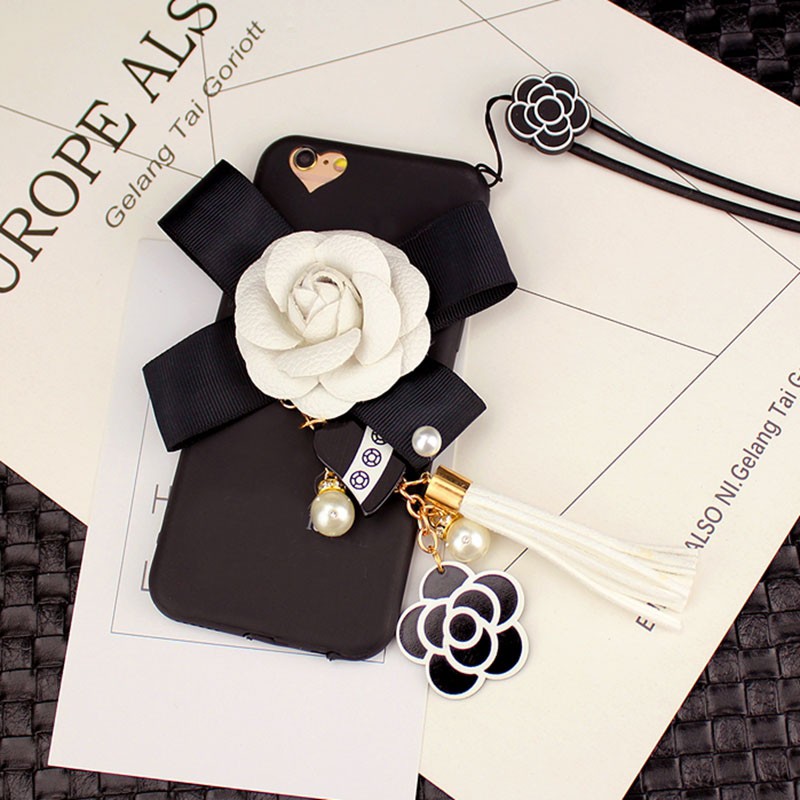 Case Huawei GR5 / Pre-order * 3D ดอกไม้ พู่เคลือบซิลิคอน ด้านหลังทำให้เป็นเอกลักษณ์และน่ารัก *