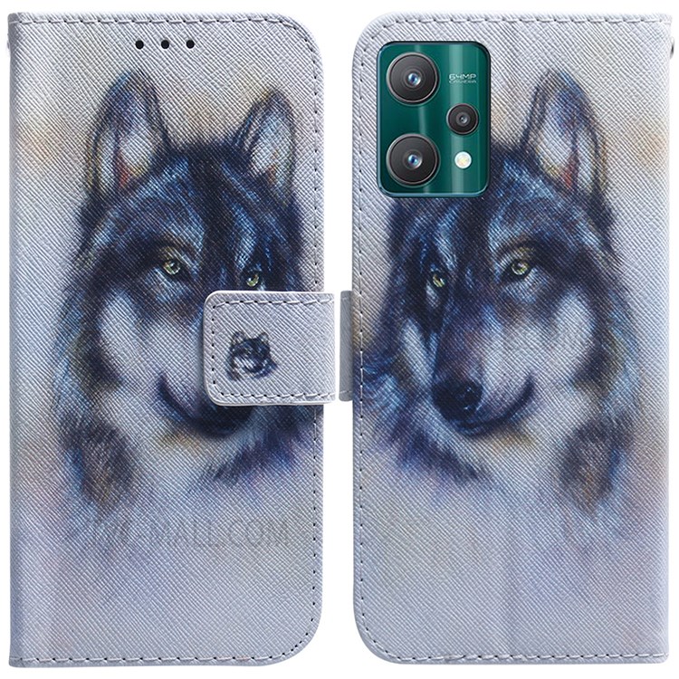 Case Realme 9 Pro Plus # Pre-Order * เคสการพิมพ์ลวดลายหนัง PU กระเป๋าสตางค์กันกระแทกเคสกันกระแทกฝาปิดแม่เหล็ก *