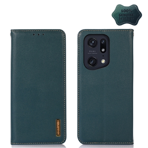 Case OPPO Find X5 Pro # Pre-Order * KHAZNEH Nappa เคสโทรศัพท์หนัง Cowhide ชั้นบนสุด *