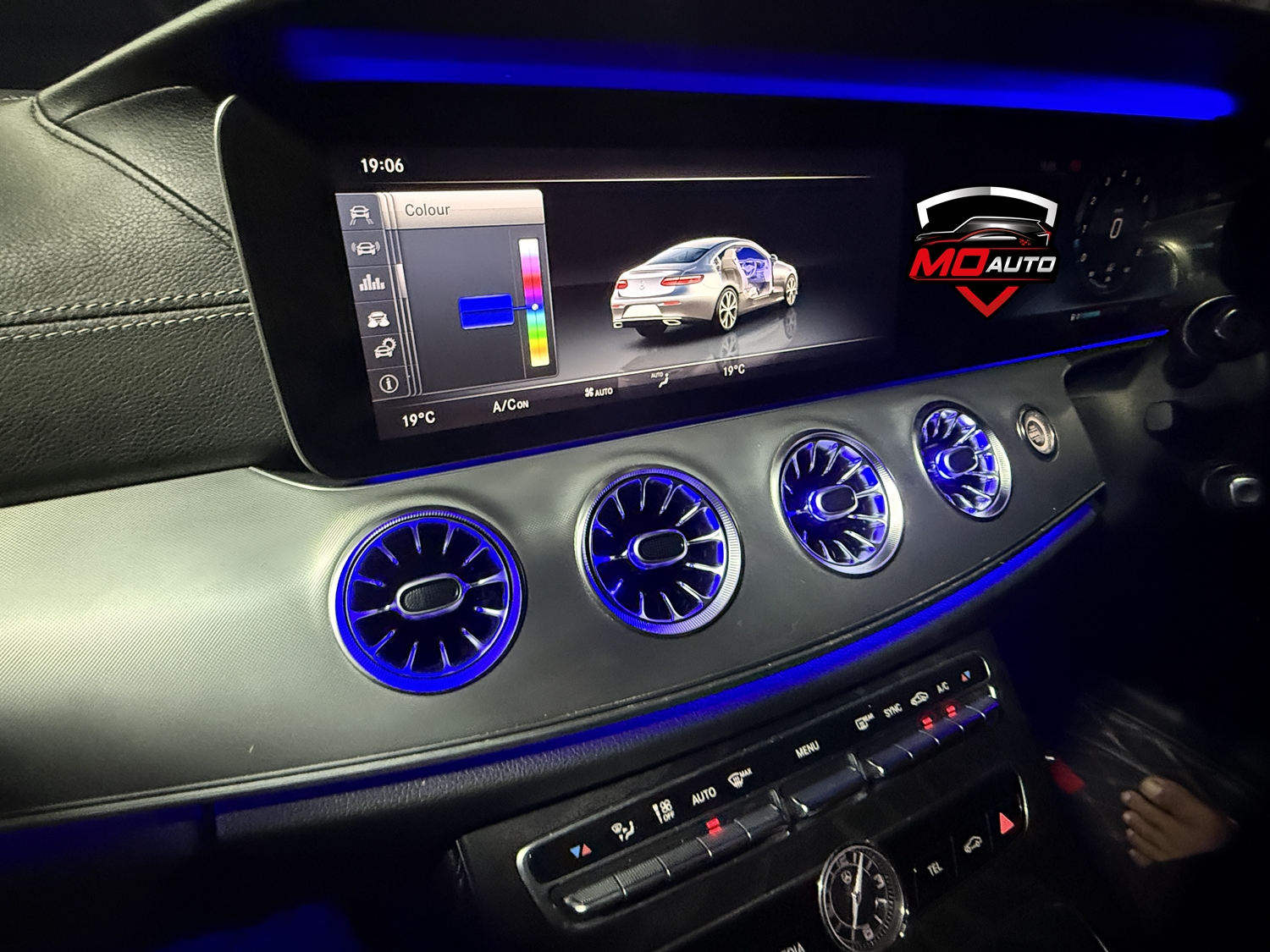 ไฟช่องแอร์ E-Coupe W238 AMBIENT LIGHT AIR VENT