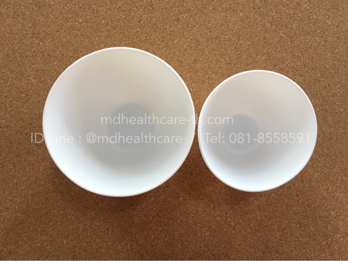 ถ้วยยางซิลิโคนผสมมาร์ค ขนาดM 10.5*7cm.(300ml)***วัสดุทนความร้อน ทนความเย็นได้