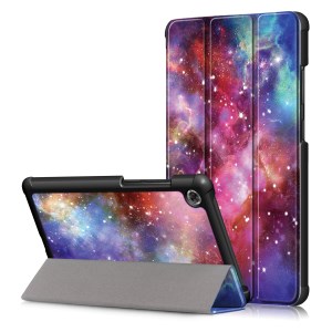 Case Lenovo Tab M7 / Pre-order * รูปแบบการพิมพ์ลายหนัง PU เคส 3- พับ *