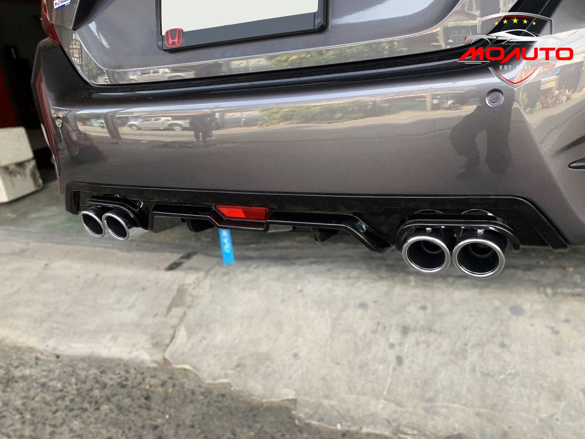 Diffuser ทรง Sport พร้อมปลายท่อหลอก CIVIC FC 2016-2021