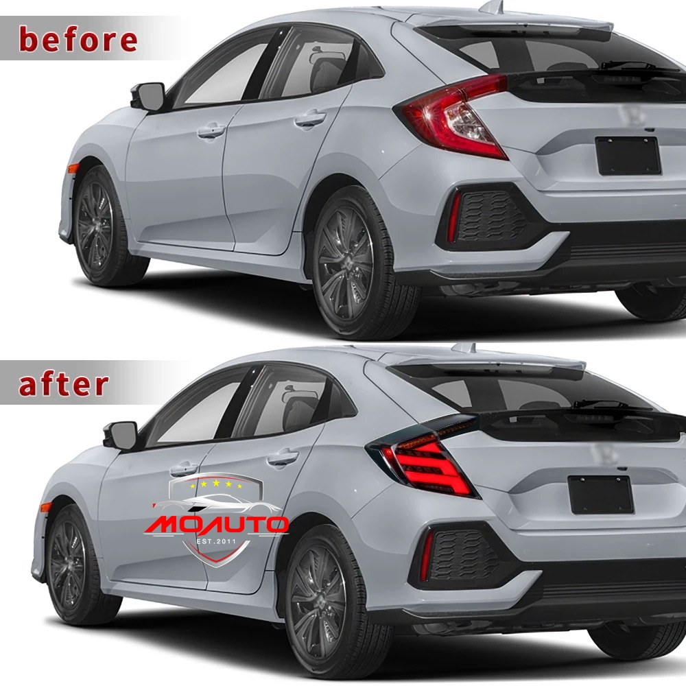 ไฟท้าย LED CIVIC FK ทรง Mugen Style V2