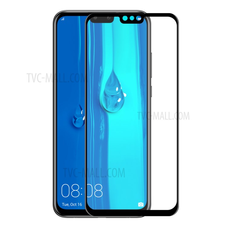 กระจกนิรภัย Huawei Y9 2019 / Pre-orde * HAT PRINCE ขอบโค้ง 6D สำหรับการป้องกันเต็มหน้าจอป้องกันฝุ่น *